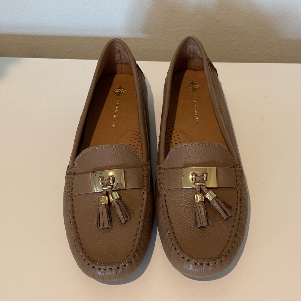 Antonio Melani Tassel Leather Loafers - Barrin Size 10 NWT